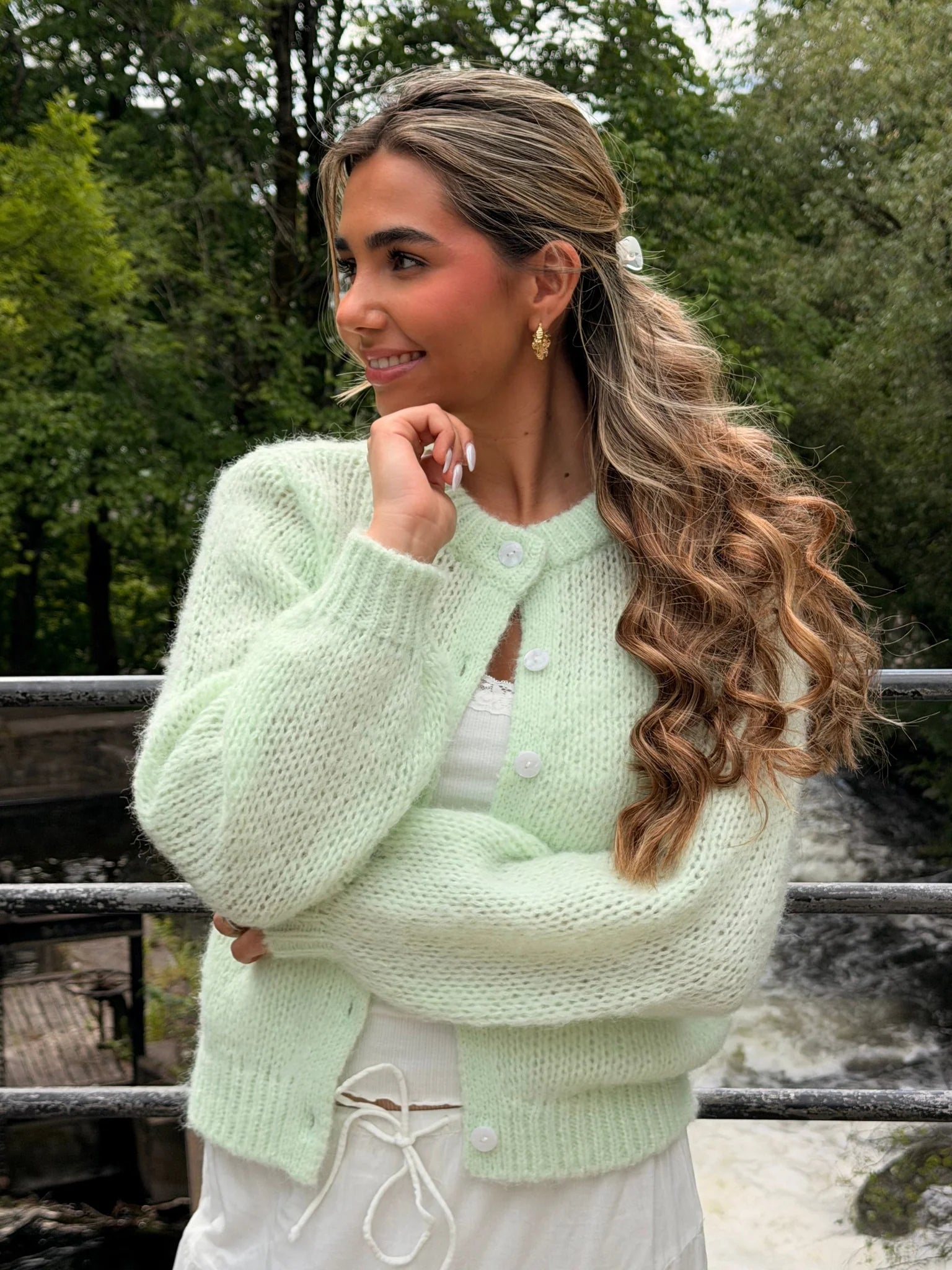VMWILO Knitted Cardigan - Seacrest